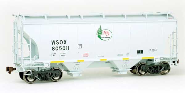 Winn Bay Sand Trinity 3281 2-bay covered hopper #805011