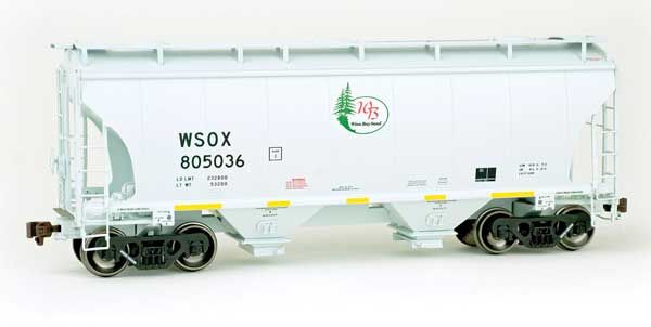 Winn Bay Sand Trinity 3281 2-bay covered hopper #805036