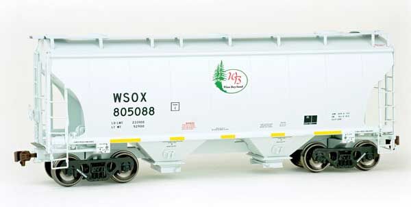 Winn Bay Sand Trinity 3281 2-bay covered hopper #805088
