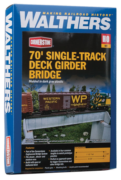 70' single track deck girder bridge kit