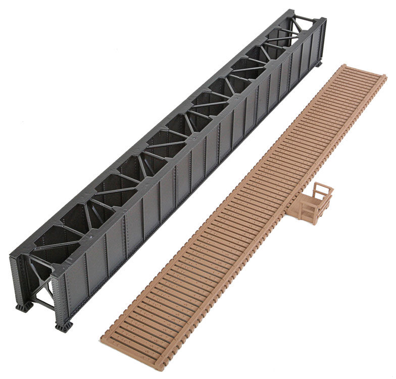 90' single track deck girder bridge kit