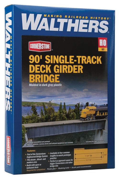90' single track deck girder bridge kit