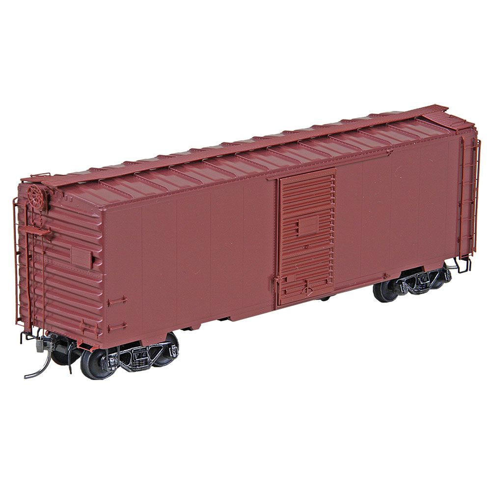 Undecorated 1950-1953 Narrow Tab 40' PS-1 Boxcar w/ 6' Youngstown Door