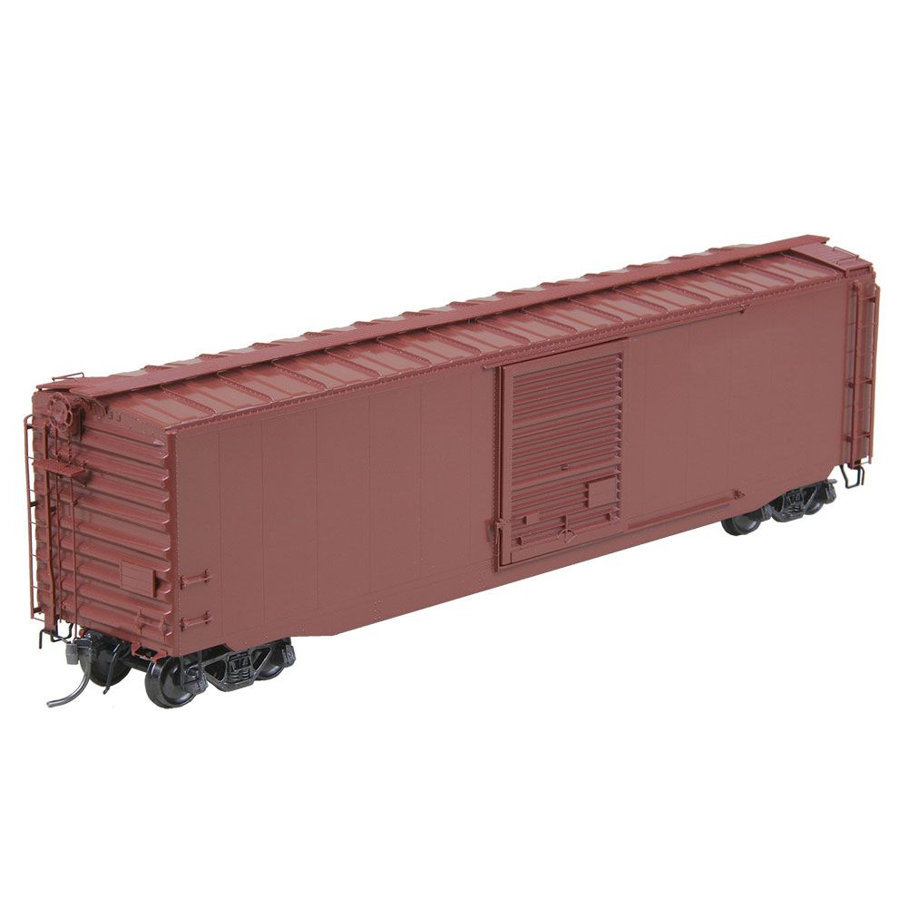 Undecorated Sharp Slope No Lip Sill 50' PS-1 Boxcar with 9' Youngstown