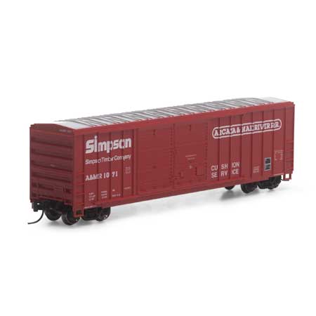 Arcata & Mad River 50' FMC Offset Double Door Box Car #1071