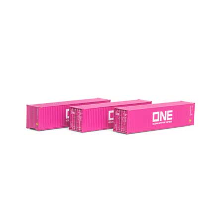 Ocean Network Express 40' Corrugated Container 3-Pack #2