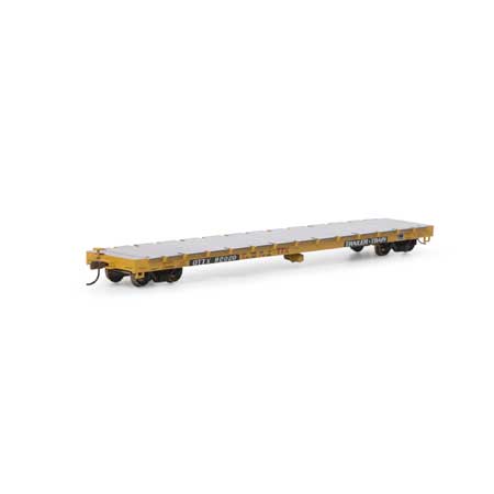 Trailer Train (Red Logo) 60' Flat Car #92020