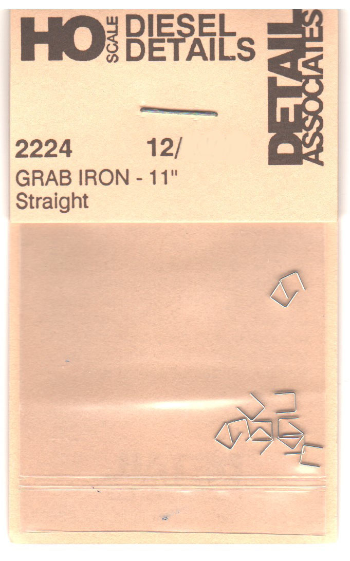 Grab Iron 11" straight (12 pieces)