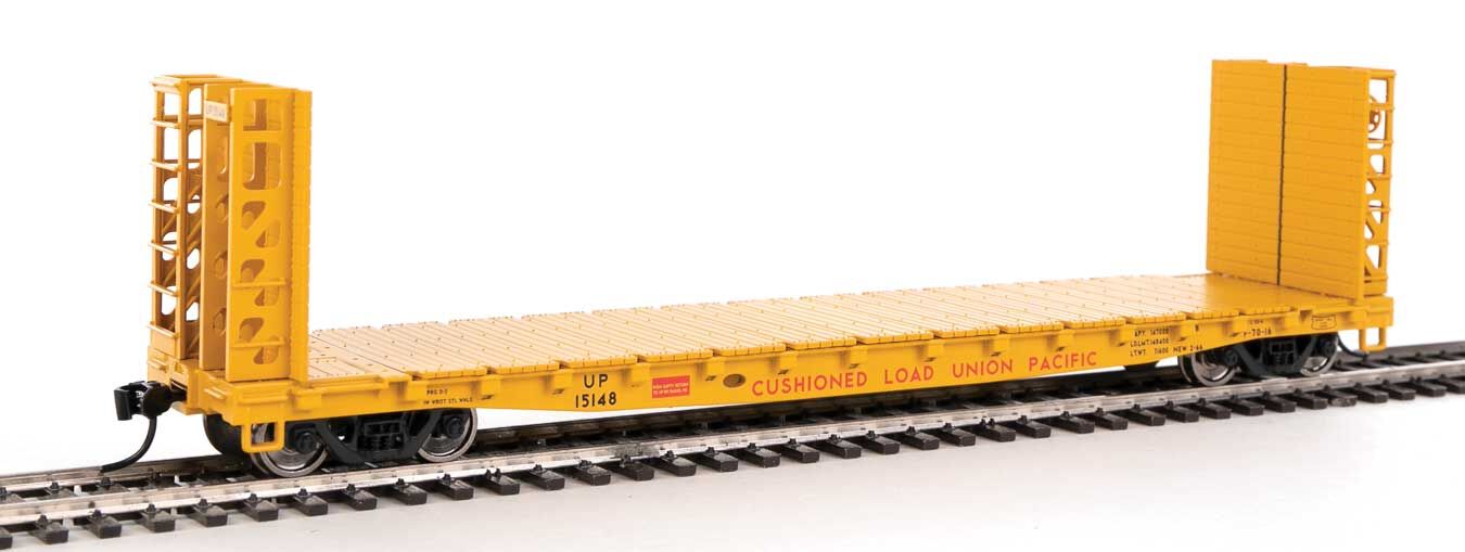 Union Pacific 53' GSC bulkhead flatcar #15148