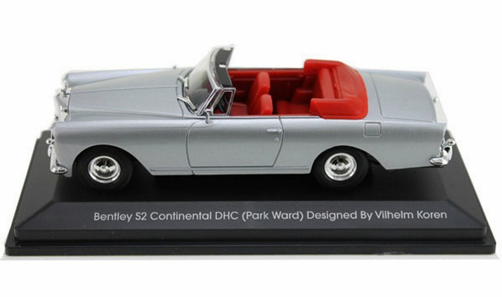 Bentley S2 Continental DHC (Park Ward) designed by Vilhelm Koren silvr