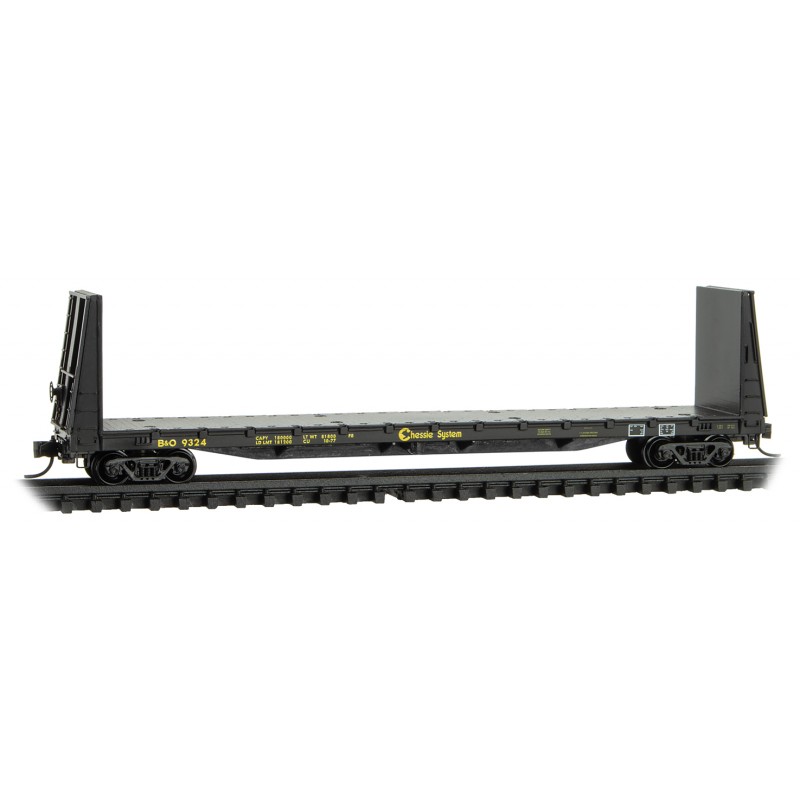 Chessie System 61' Bulkhead Flat Car #9324