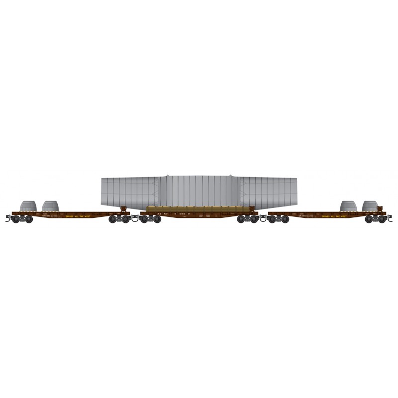 ATSF/Union Pacific Wing Carrier 3-Pack