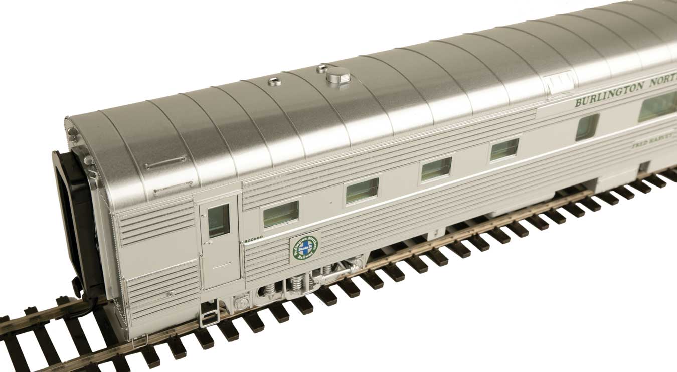 BNSF 85' Pullman-Standard 36-Seat Diner #11 "Fred Harvey"