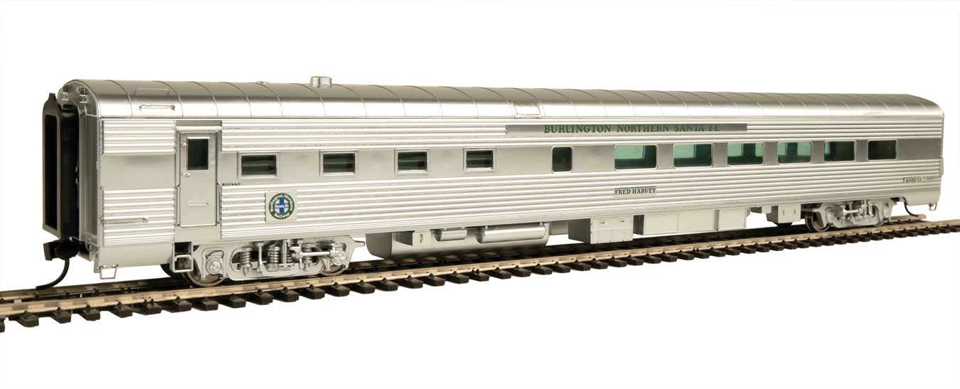 BNSF 85' Pullman-Standard 36-Seat Diner #11 "Fred Harvey" (Lighted)