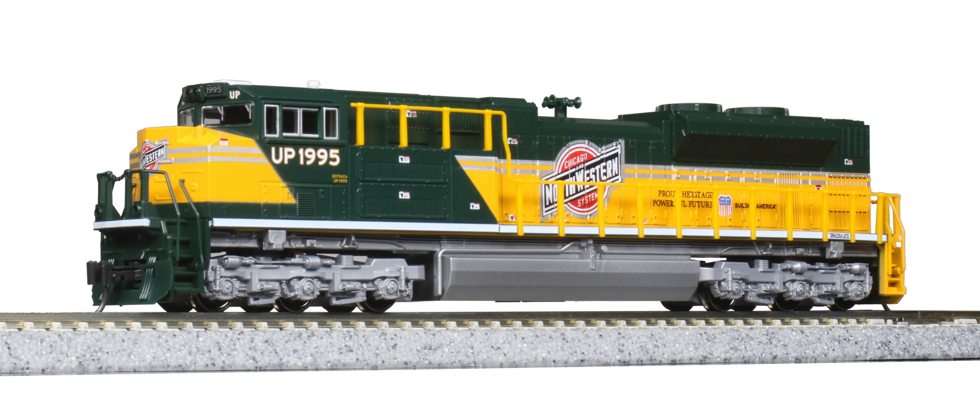 Chicago & North Western SD70ACe #1995