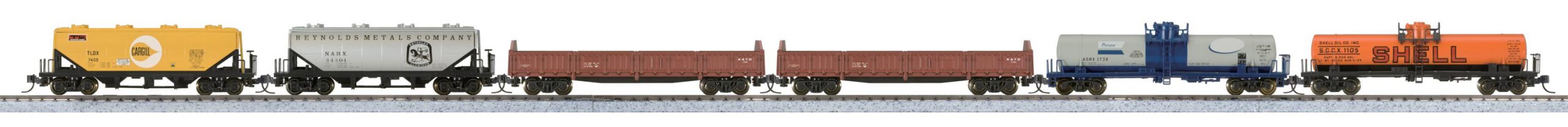 Mixed Freight Train Set
