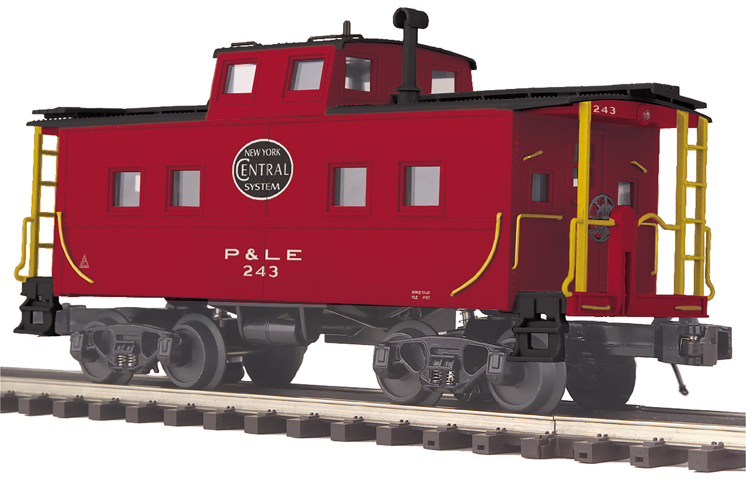 New York Central steel center cupola caboose