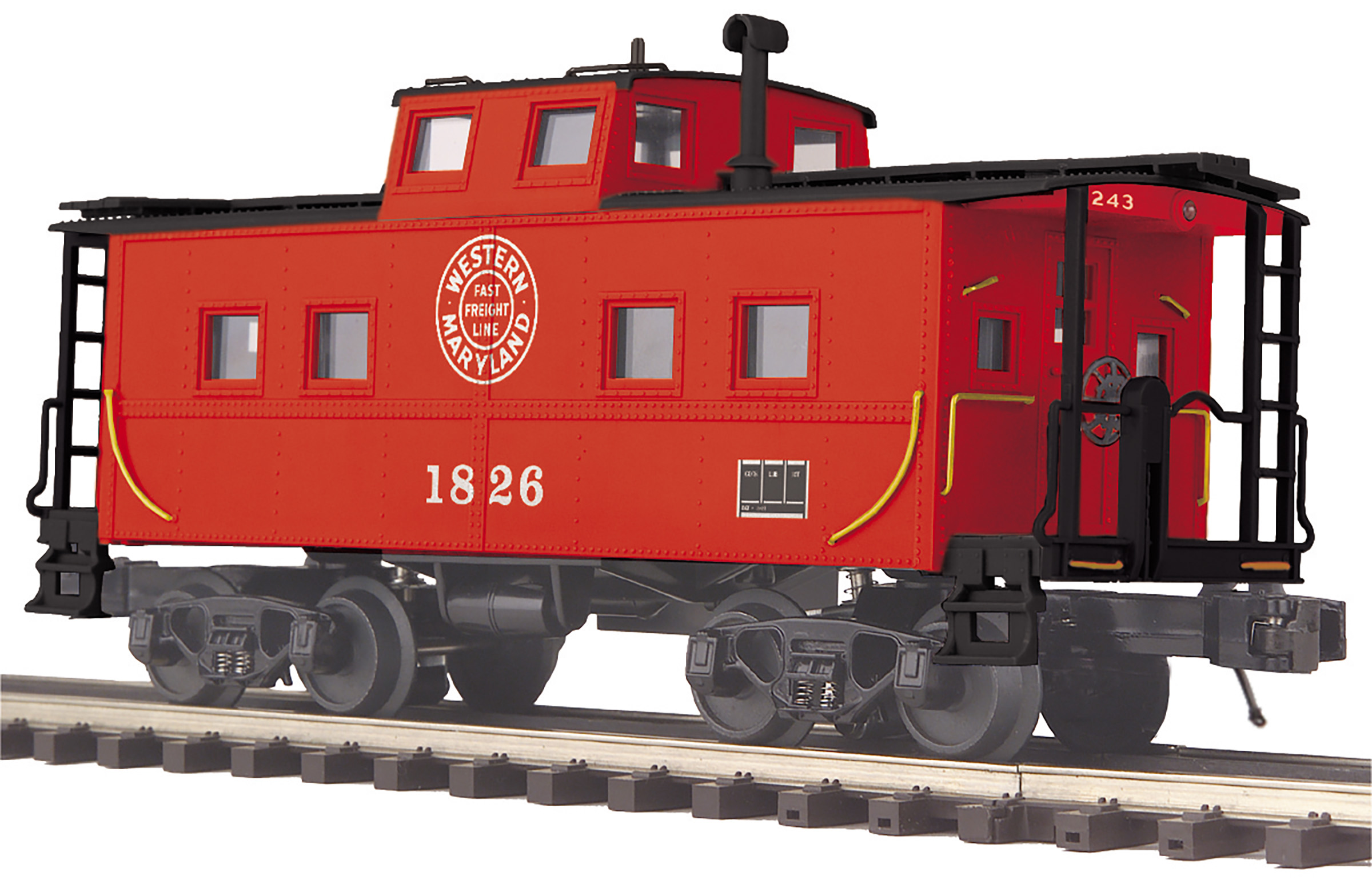 Western Maryland steel center cupola caboose