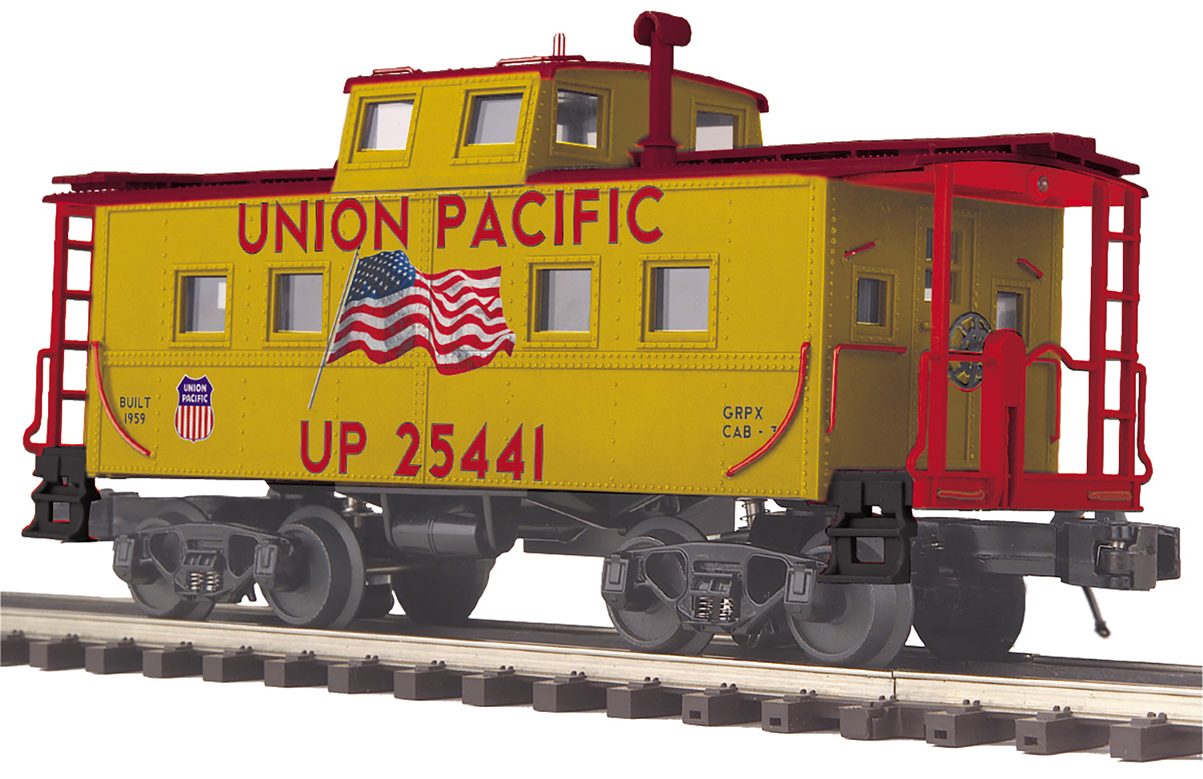 Union Pacific steel center cupola caboose