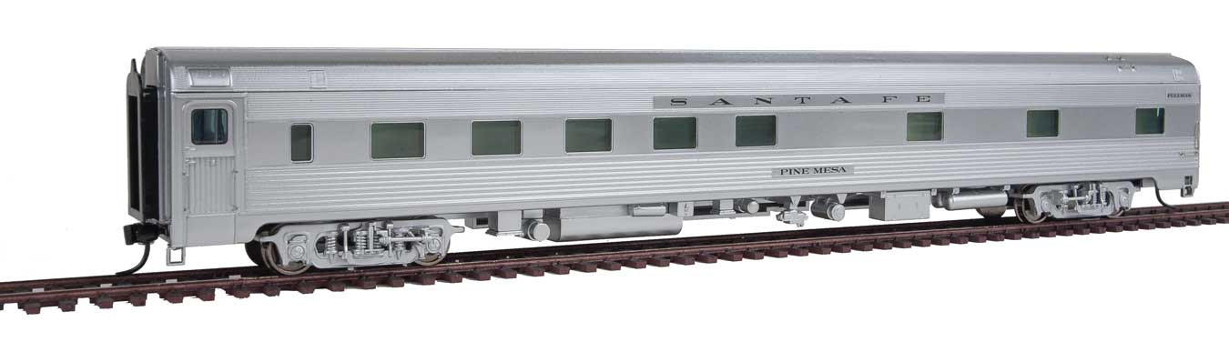 Santa Fe-Pine Mesa 85' Budd Pine Series 10-6 Sleeper