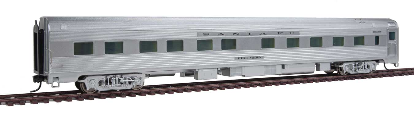 Santa Fe-Pine Mesa 85' Budd Pine Series 10-6 Sleeper
