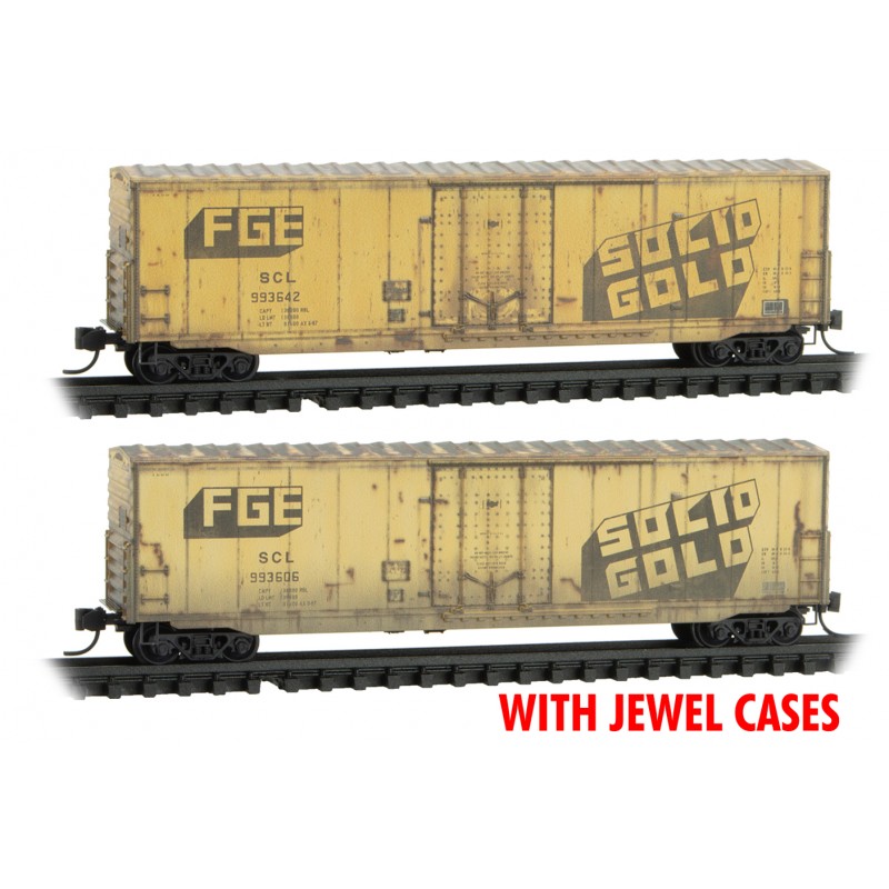 Seaboard Coast Line Fruit Growers Express Weathered Two Pack