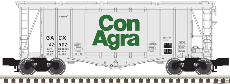 Con Agra 40' GATX airslide hopper #42902