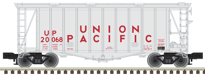 Union Pacific 40' GATX airslide hopper #20068