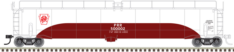 Pennsylvania Railroad 33,000 gallon tank car #500010