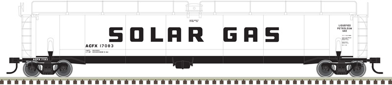 Solar Gas 33,000 gallon tank car #17081