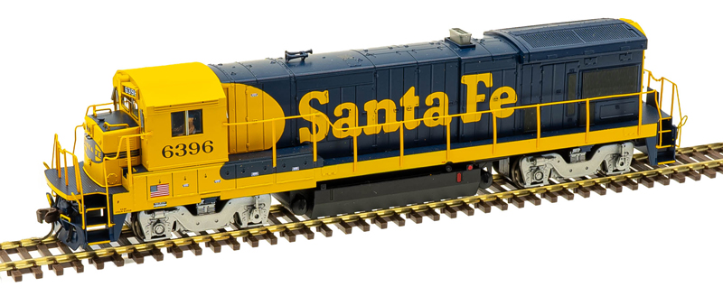 Santa Fe B23-7 #6402 with LokSound