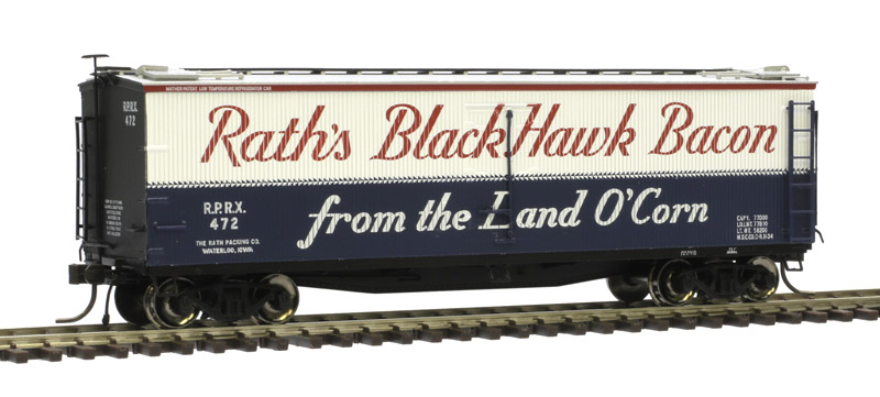 Rath's Black Hawk Bacon Road 40' Wood Reefer #478