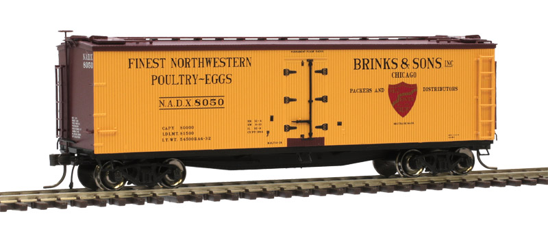 Brink's and Sons Road 40' Wood Reefer #8052