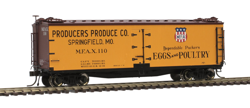 Producers Produce Company Road 40' Wood Reefer #110