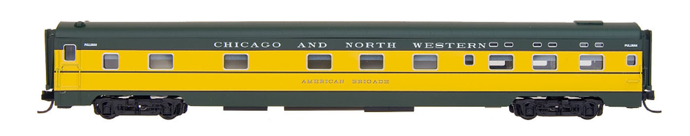 Chicago & North Western 6-6-4 Sleeper Car 'American Plains'