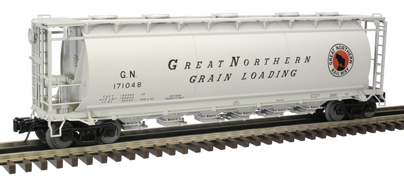 Great Northern "Grain Loading" 6-bay cylindrical hopper #171024
