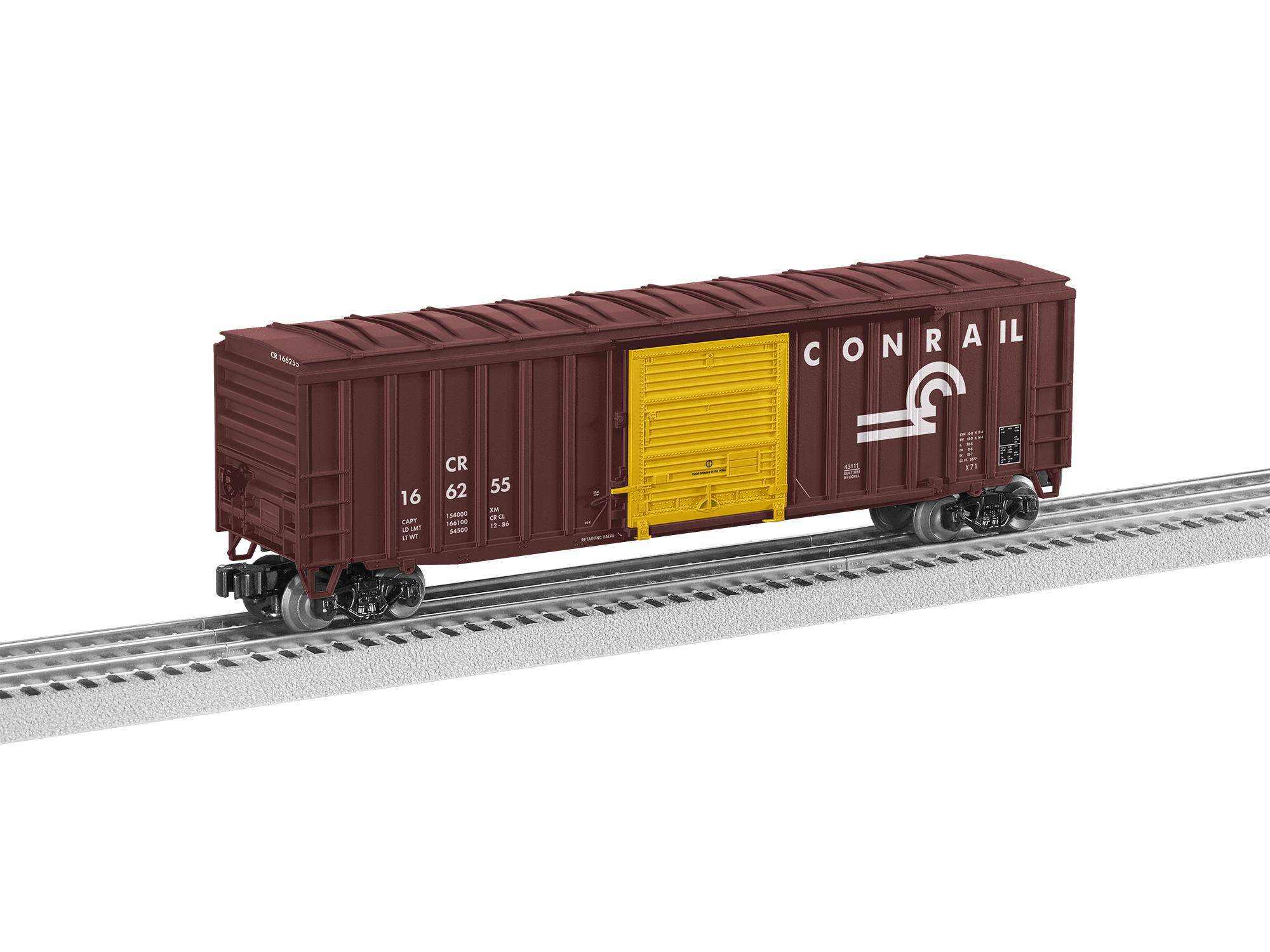 Conrail modern boxcar #166255