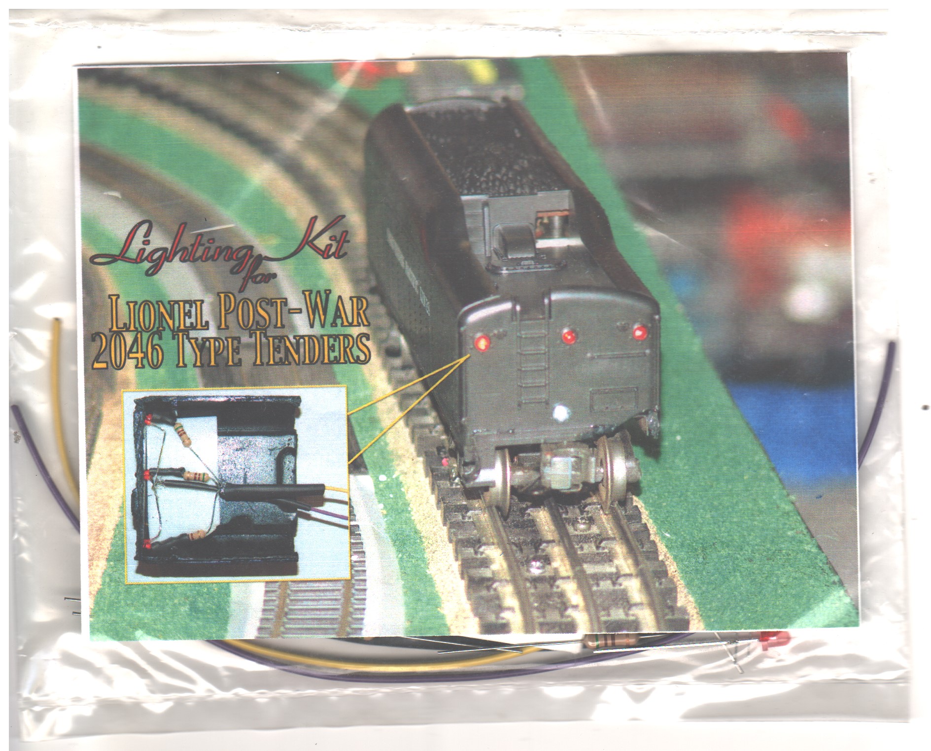 Lighting Kit for Lionel Post-War 2046 type tenders
