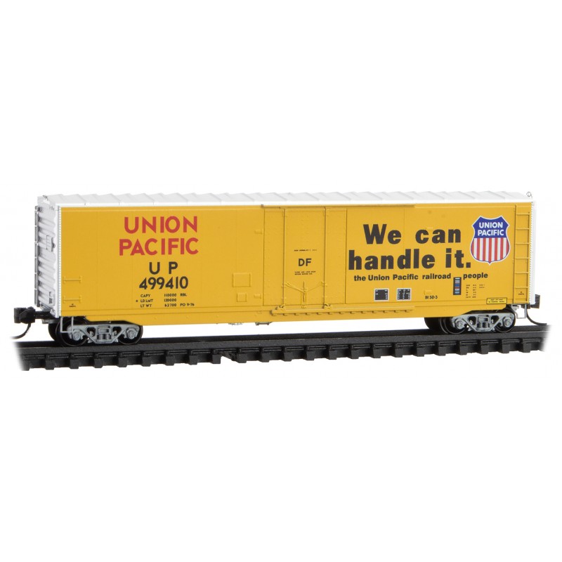 Union Pacific 50' standard plug door boxcar #499410