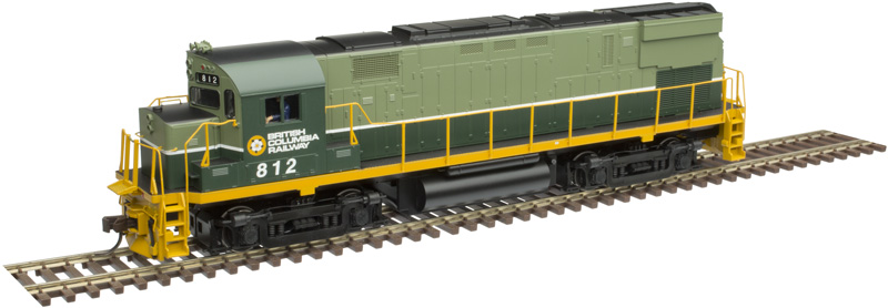 BC Rail Alco C425 phase 2 #809