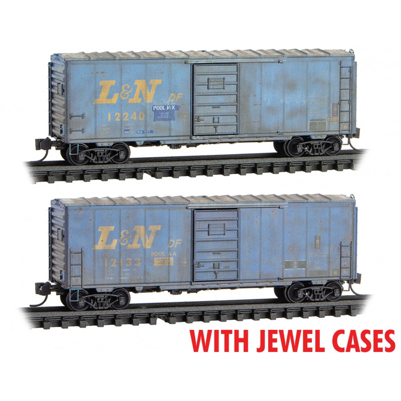 Louisville & Nashville Weathered Boxcar 2-Pack