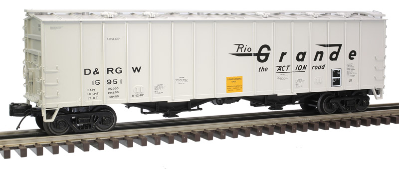 Rio Grande 4180 airslide covered hopper #15969