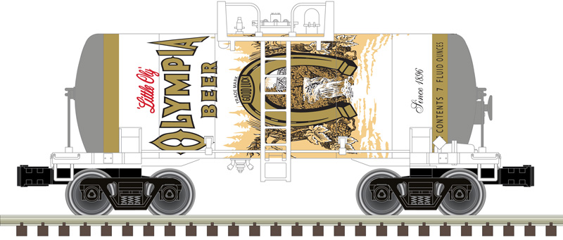 Olympia Beer "Little Oly" 8,000 gallon tank car #1896