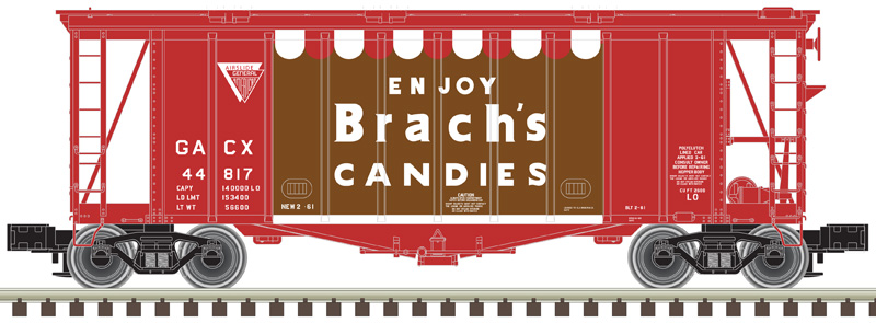 Brach's Candies 40' GATX airslide hopper #44817