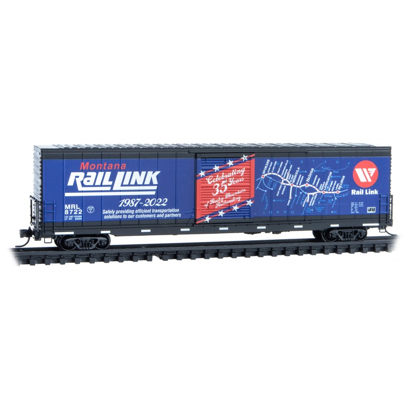 Montana Rail Link 60' Box Car #8722
