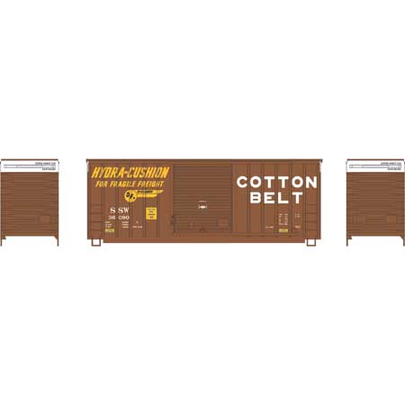 Cotton Belt 40' Outside Braced High Cube Box Car #36090