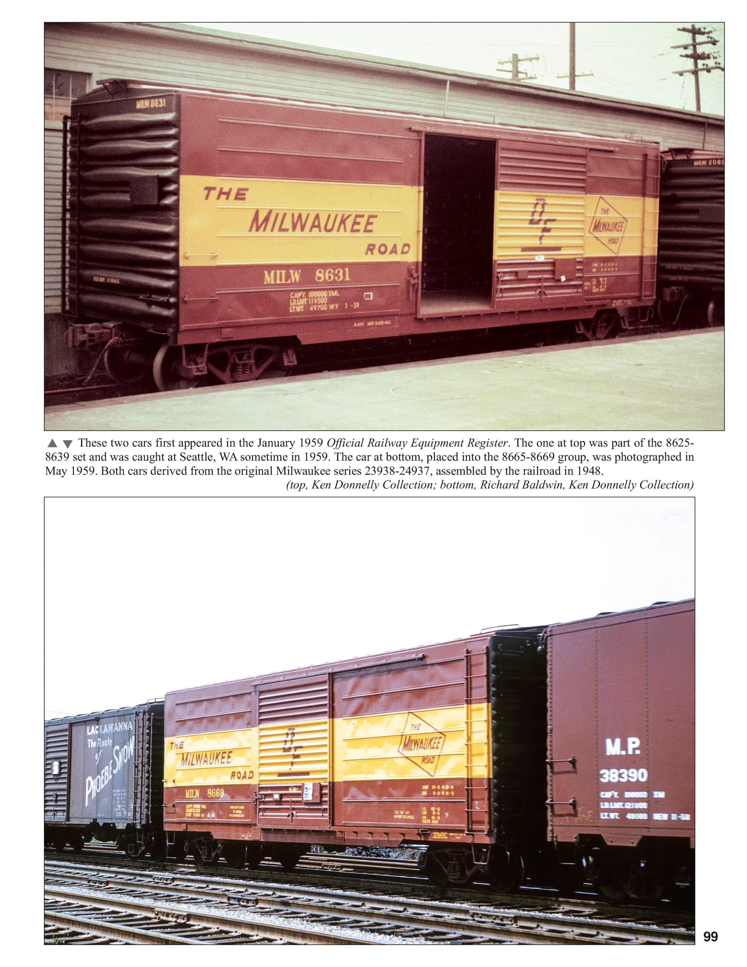 1950s Freight Car Color Guide Volume 1: Boxcars