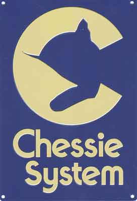 Chessie System metal sign