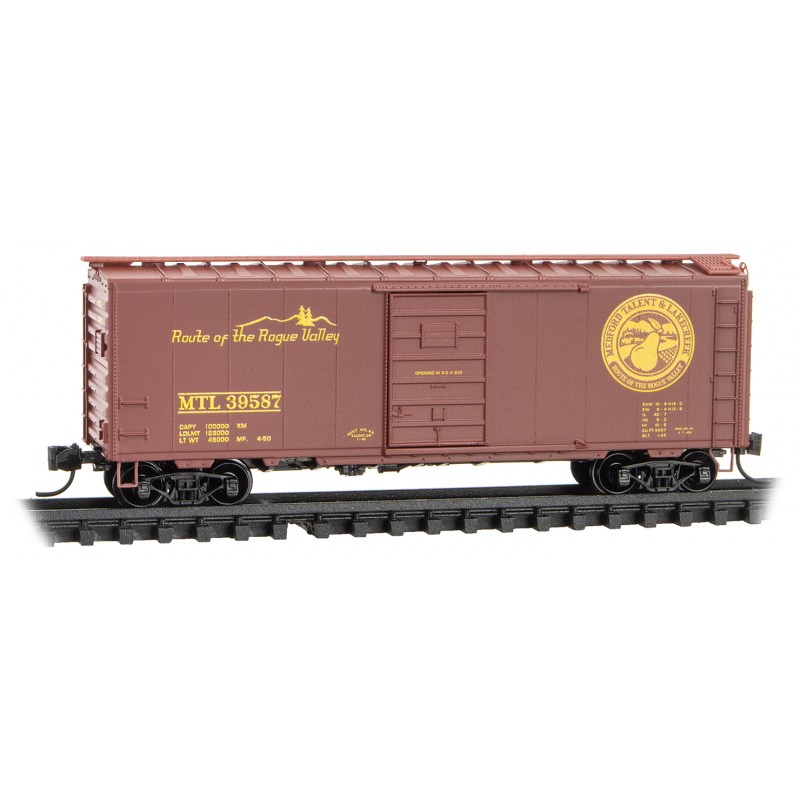 Medford, Talent & Lakecreek 40' Standard Box Car Single Door #39587