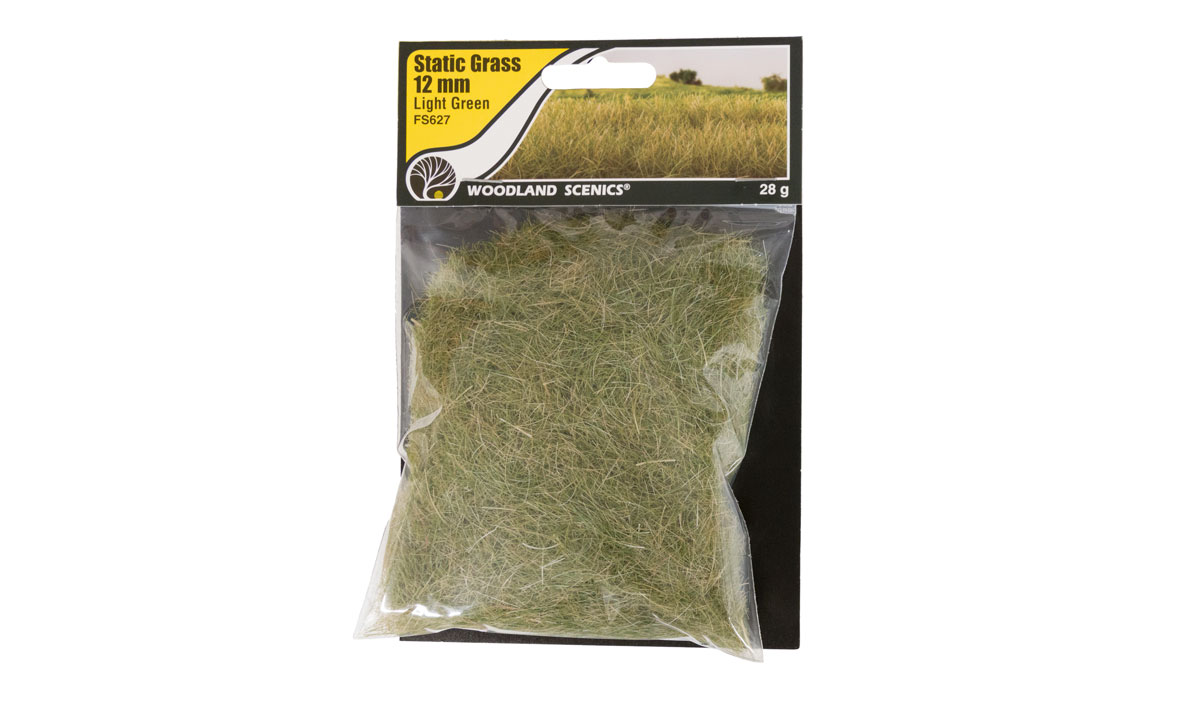 Static Grass 12 mm Light Green